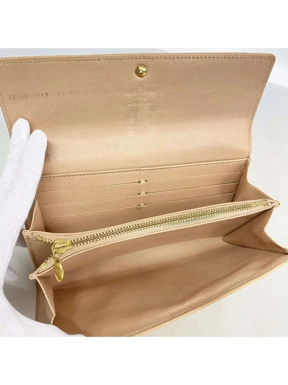 Louis Vuitton Wallet Vernis Portefeuille Sarah Rose Florentine